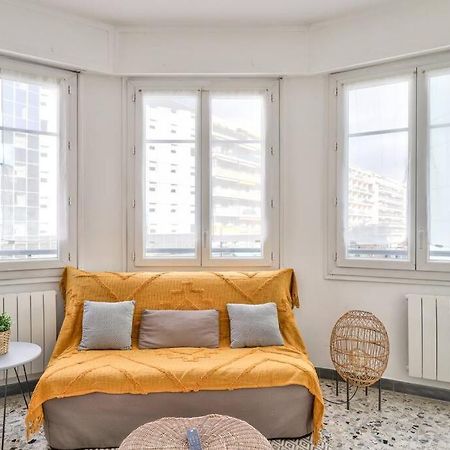 L29 Lenval Beach At 1Min Walk To Sea Front Ac Balcony 니스 외부 사진
