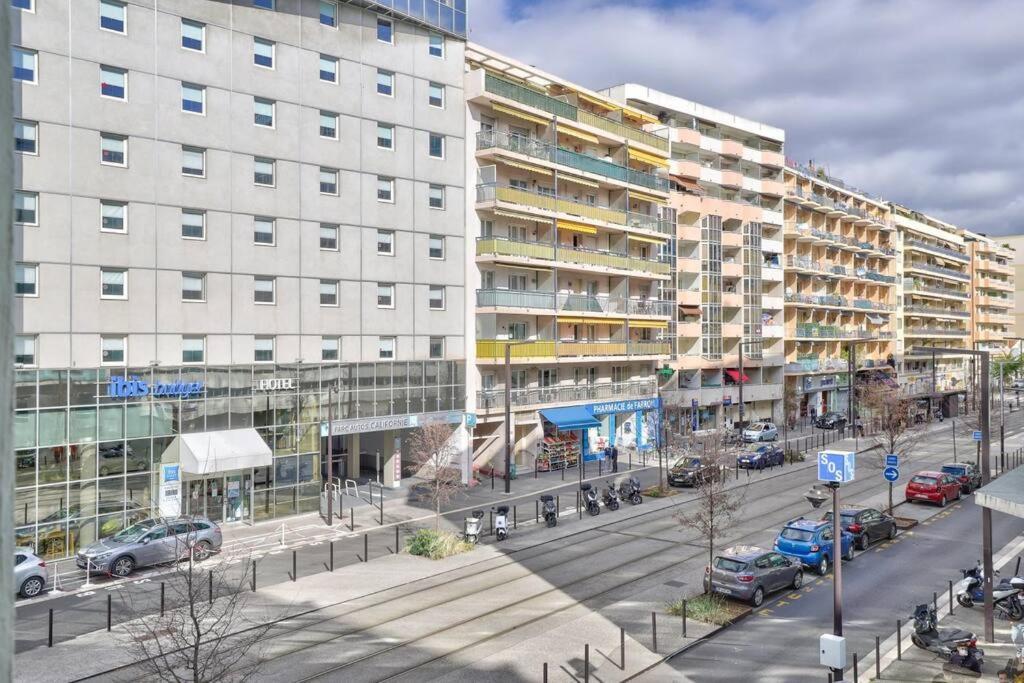 L29 Lenval Beach At 1Min Walk To Sea Front Ac Balcony 니스 외부 사진