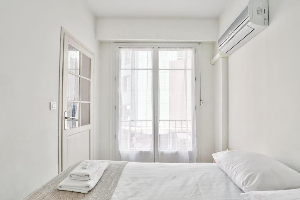 L29 Lenval Beach At 1Min Walk To Sea Front Ac Balcony 니스 외부 사진