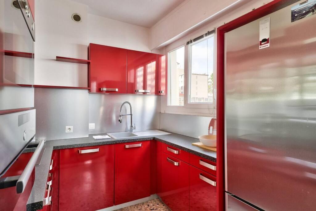 L29 Lenval Beach At 1Min Walk To Sea Front Ac Balcony 니스 외부 사진